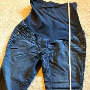 Stretchy Denim Maternity Jeans